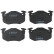 Brake Pad Set, disc brake COTEC GDB1305 TRW, Thumbnail 4