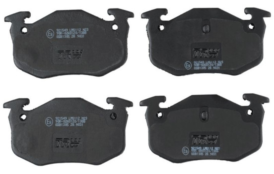 Brake Pad Set, disc brake COTEC GDB1305 TRW, Image 4
