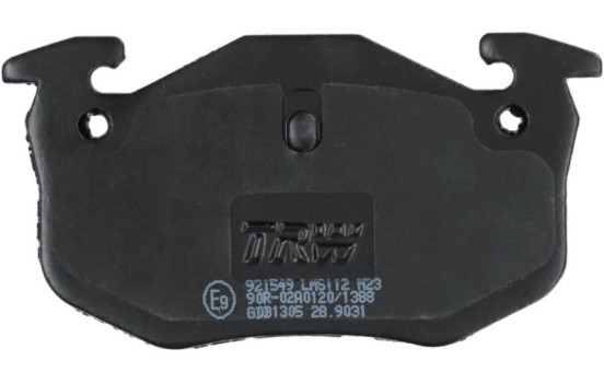 Brake Pad Set, disc brake COTEC GDB1305 TRW, Image 6