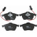 Brake Pad Set, disc brake COTEC GDB1307 TRW, Thumbnail 3