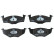 Brake Pad Set, disc brake COTEC GDB1308 TRW, Thumbnail 4