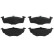 Brake Pad Set, disc brake COTEC GDB1308 TRW, Thumbnail 5