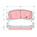 Brake Pad Set, disc brake COTEC GDB1309 TRW, Thumbnail 2