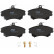 Brake Pad Set, disc brake COTEC GDB1313 TRW, Thumbnail 4