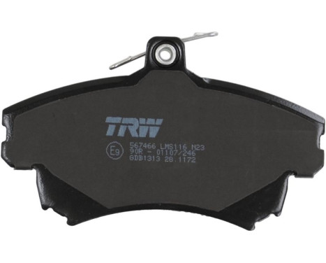 Brake Pad Set, disc brake COTEC GDB1313 TRW, Image 7
