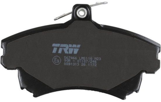 Brake Pad Set, disc brake COTEC GDB1313 TRW, Image 7