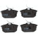 Brake Pad Set, disc brake COTEC GDB1314 TRW, Thumbnail 5
