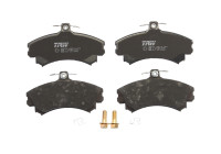 Brake Pad Set, disc brake COTEC GDB1317 TRW