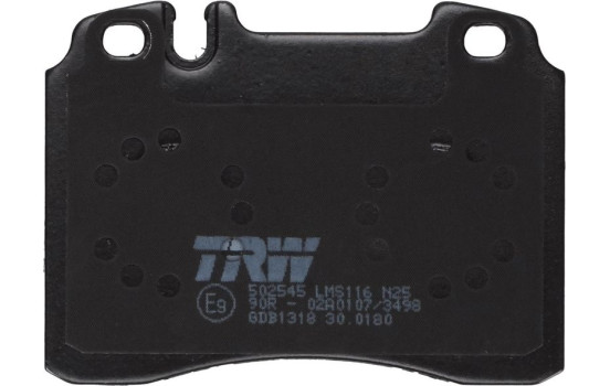 Brake Pad Set, disc brake COTEC GDB1318 TRW, Image 4