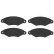 Brake Pad Set, disc brake COTEC GDB1321 TRW, Thumbnail 5