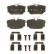 Brake Pad Set, disc brake COTEC GDB1325 TRW, Thumbnail 3