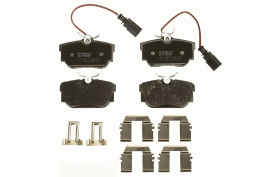 Brake Pad Set, disc brake COTEC GDB1326 TRW, Image 3