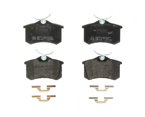 Brake Pad Set, disc brake COTEC GDB1328 TRW