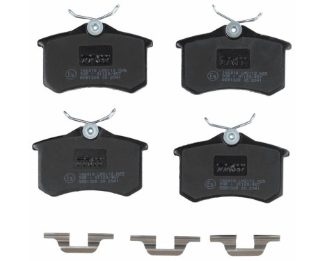 Brake Pad Set, disc brake COTEC GDB1328 TRW, Image 3