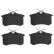 Brake Pad Set, disc brake COTEC GDB1328 TRW, Thumbnail 4
