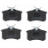Brake Pad Set, disc brake COTEC GDB1328 TRW, Thumbnail 5