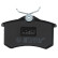 Brake Pad Set, disc brake COTEC GDB1328 TRW, Thumbnail 6