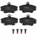 Brake Pad Set, disc brake COTEC GDB1332 TRW, Thumbnail 4