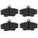 Brake Pad Set, disc brake COTEC GDB1332 TRW, Thumbnail 5