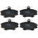 Brake Pad Set, disc brake COTEC GDB1332 TRW, Thumbnail 6