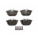 Brake Pad Set, disc brake COTEC GDB1333 TRW