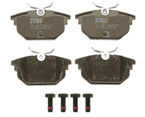 Brake Pad Set, disc brake COTEC GDB1333 TRW, Image 3