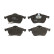 Brake Pad Set, disc brake COTEC GDB1342 TRW