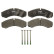 Brake Pad Set, disc brake COTEC GDB1345 TRW, Thumbnail 3