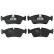 Brake Pad Set, disc brake COTEC GDB1348 TRW, Thumbnail 4