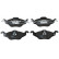 Brake Pad Set, disc brake COTEC GDB1351 TRW, Thumbnail 4