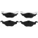 Brake Pad Set, disc brake COTEC GDB1351 TRW, Thumbnail 5