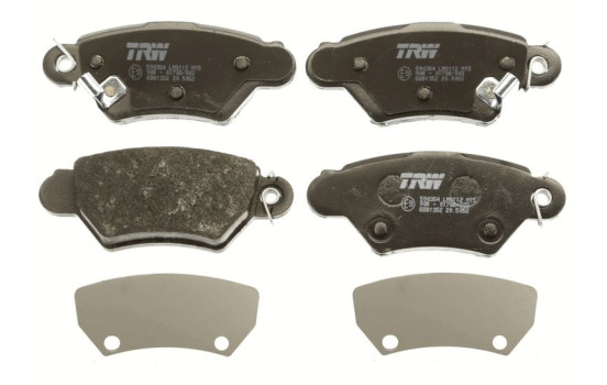 Brake Pad Set, disc brake COTEC GDB1352 TRW, Image 3