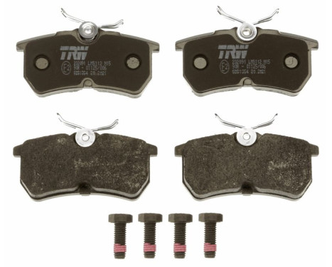 Brake Pad Set, disc brake COTEC GDB1354 TRW, Image 3