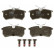 Brake Pad Set, disc brake COTEC GDB1354 TRW, Thumbnail 3