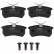 Brake Pad Set, disc brake COTEC GDB1354 TRW, Thumbnail 4