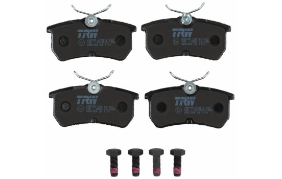 Brake Pad Set, disc brake COTEC GDB1354 TRW, Image 4