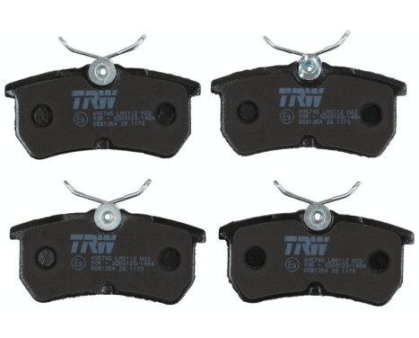 Brake Pad Set, disc brake COTEC GDB1354 TRW, Image 6