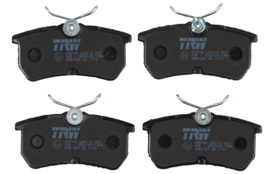 Brake Pad Set, disc brake COTEC GDB1354 TRW, Image 6