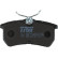 Brake Pad Set, disc brake COTEC GDB1354 TRW, Thumbnail 7