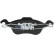 Brake Pad Set, disc brake COTEC GDB1358 TRW, Thumbnail 6