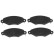 Brake Pad Set, disc brake COTEC GDB1361 TRW, Thumbnail 5