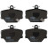 Brake Pad Set, disc brake COTEC GDB1365 TRW, Thumbnail 4