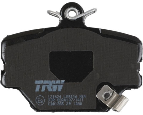Brake Pad Set, disc brake COTEC GDB1365 TRW, Image 6