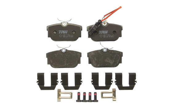 Brake Pad Set, disc brake COTEC GDB1369 TRW
