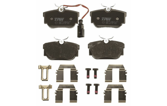 Brake Pad Set, disc brake COTEC GDB1369 TRW, Image 3
