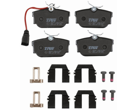 Brake Pad Set, disc brake COTEC GDB1369 TRW, Image 4