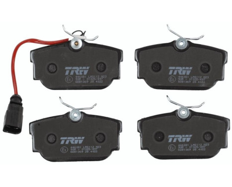 Brake Pad Set, disc brake COTEC GDB1369 TRW, Image 5