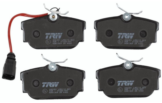 Brake Pad Set, disc brake COTEC GDB1369 TRW, Image 5