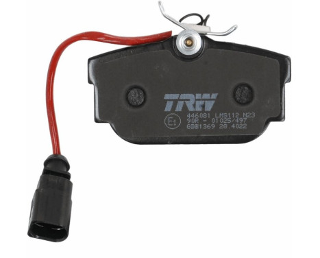 Brake Pad Set, disc brake COTEC GDB1369 TRW, Image 7