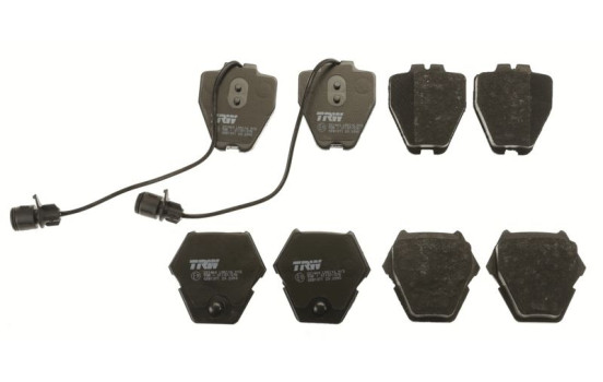 Brake Pad Set, disc brake COTEC GDB1371 TRW, Image 3